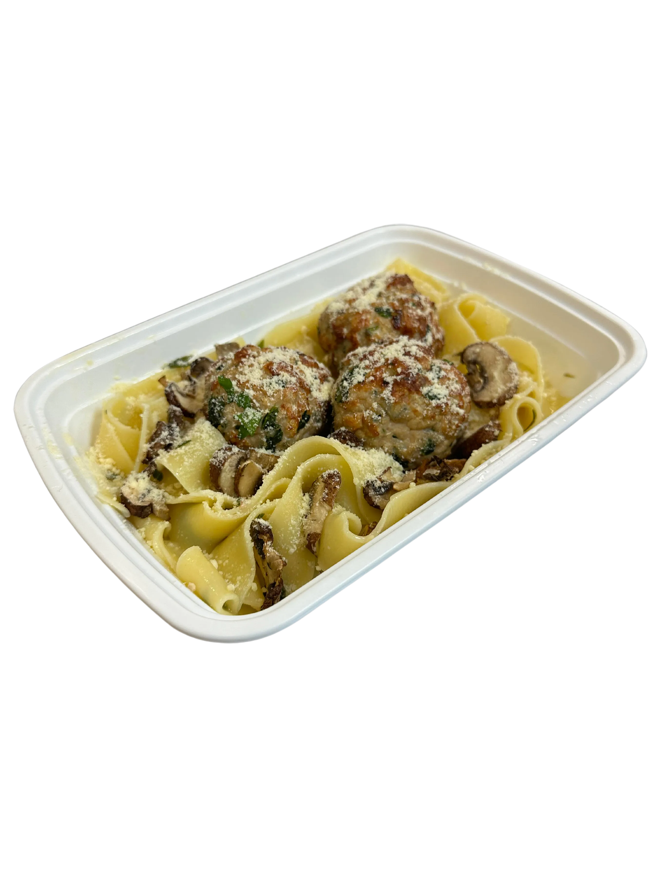 Pasta with meatballs